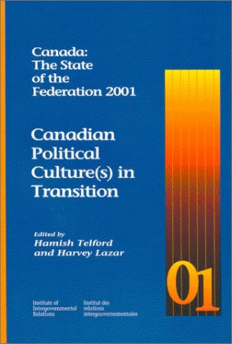 Canada: the State of the Federation 2001