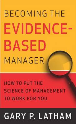 Becoming the Evidence-based Manager