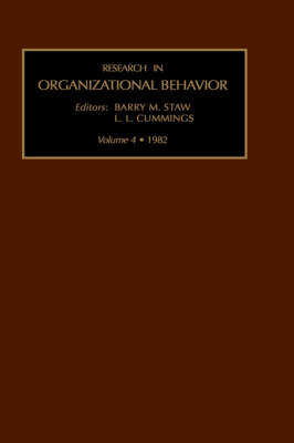 Research in Organizational Behaviour: v. 4