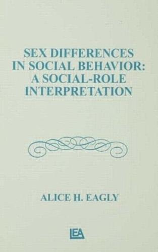 Sex Differences in Social Behavior