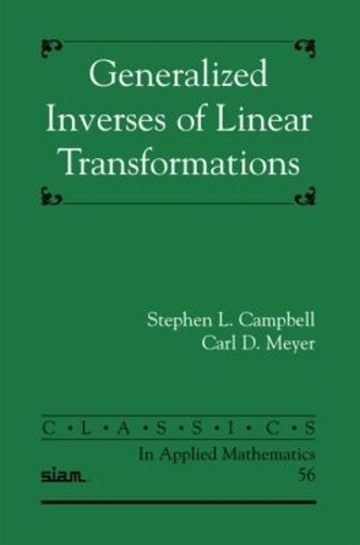 Generalized Inverses of Linear Transformations