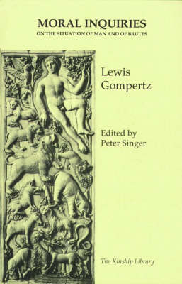 Moral Inquiries on the Situation of Man and of Brutes