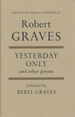 Yesterday Only and Other Poems