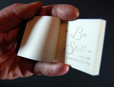 Be Still