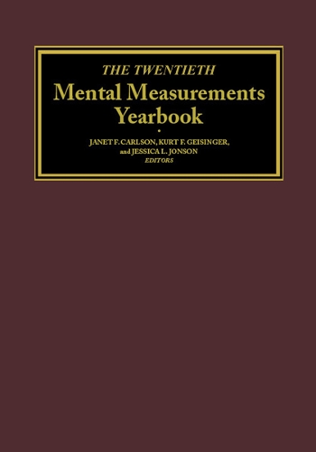 The Twentieth Mental Measurements Yearbook