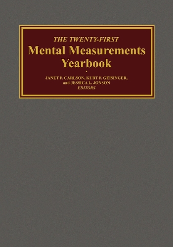 The Twenty-First Mental Measurements Yearbook