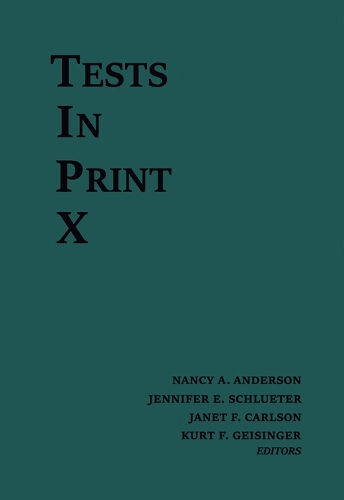 Tests in Print X