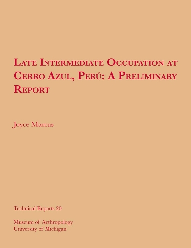 Late Intermediate Occupation at Cerro Azul, Perú, A Preliminary Report