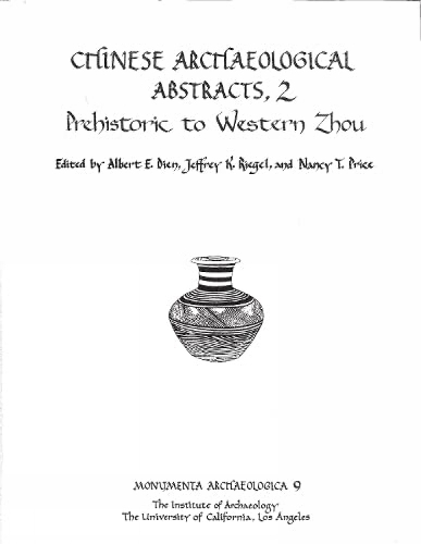 Chinese Archaeological Abstracts, 2