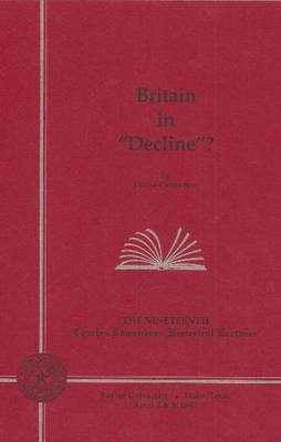 Britain in Decline?
