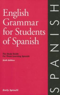 English Grammar for Students of Spanish