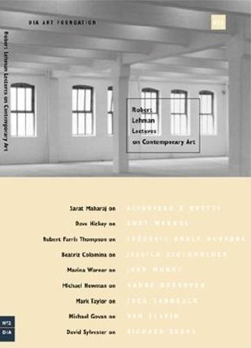 Robert Lehman Lectures On Contemporary Art No. 2