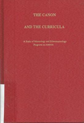 Canon and the Curricula