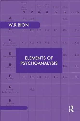 Elements of Psychoanalysis