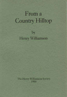 From a Country Hilltop