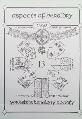 The Journal of the Yorkshire Heraldry Society 1999