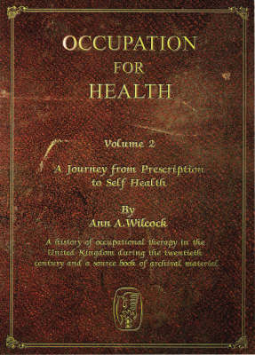 Occupation for Health: v. 2