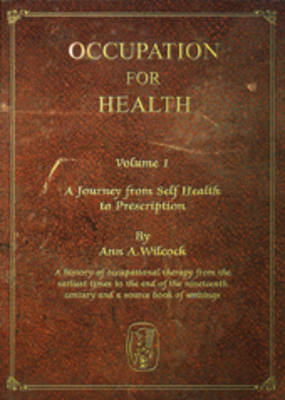 Occupation for Health: v. 1