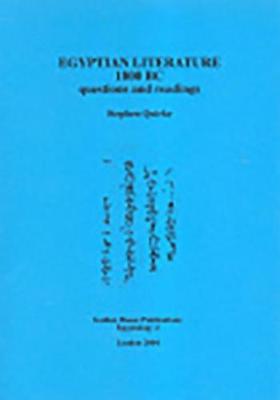 Egyptian Literature 1800 BC