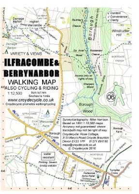 Ilfracombe and Berrynarbor Walking Map