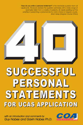 40 Successful Personal Statements