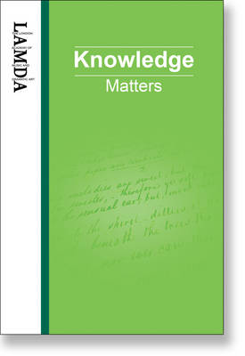 LAMDA Knowledge Matters