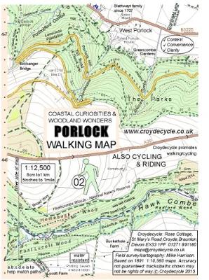 Porlock Walking Map