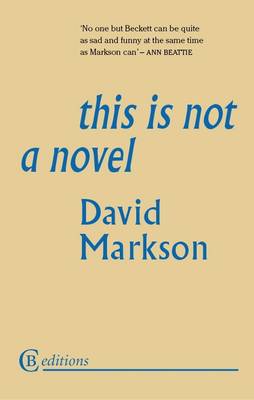 This is Not a Novel