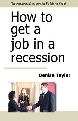How to Get a Job in a Recession