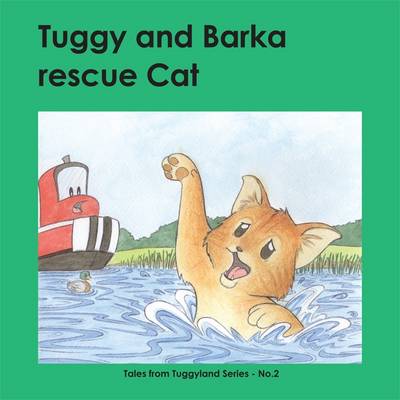Tuggy and Barka Rescue Cat