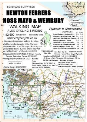Newton Ferrers, Noss Mayo & Wembury Walking Map