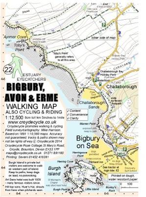 Bigbury, Avon & Erme Walking Map