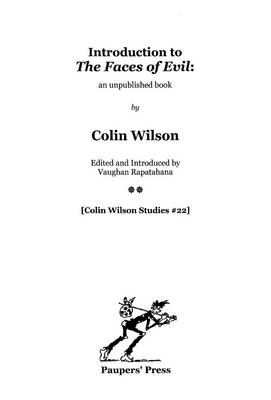 Introduction to 'The Faces of Evil' :