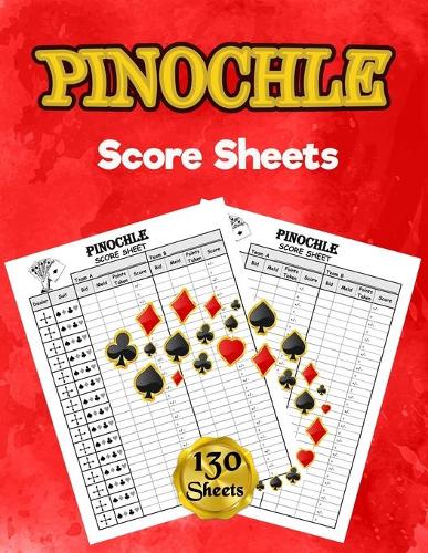 Pinochle Score Sheets