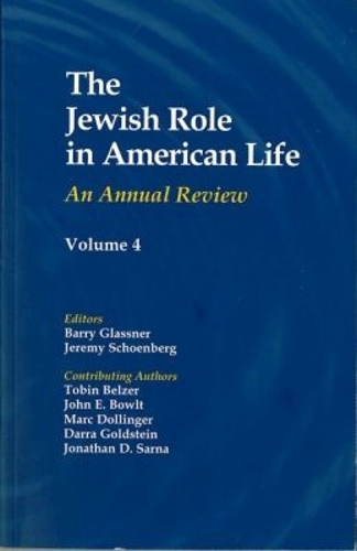 The Jewish Role in American Life: an Annual Review