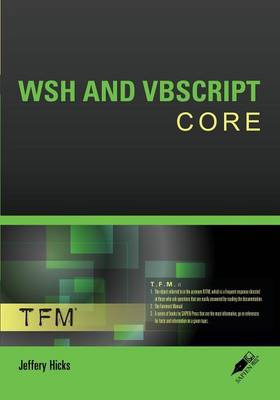 WSH and VBScript Core