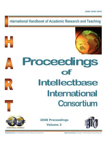 International Handbook of Academic Research and Teaching - Spring 2008