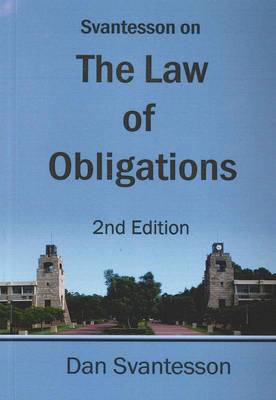 Svantesson on the Law of Obligations