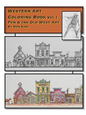 Western Art Coloring Book