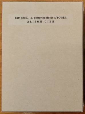 I am Knot...a. Poster in Pieces of Power
