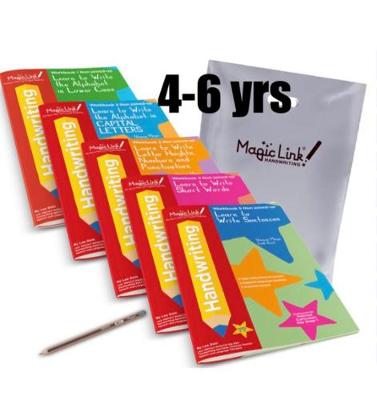 The Non Joined-up Magic Link Handwriting Workbooks 1-5