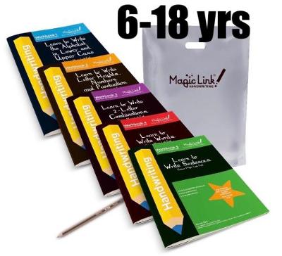 The Cursive (Joined-up) Magic Link Handwriting Workbooks 1-5