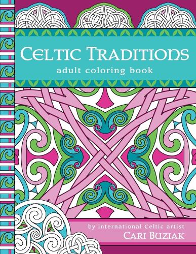 Celtic Traditions adult coloring book