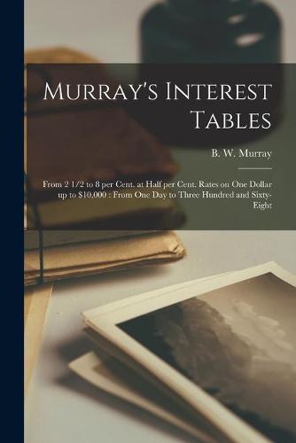 Murray's Interest Tables [microform]