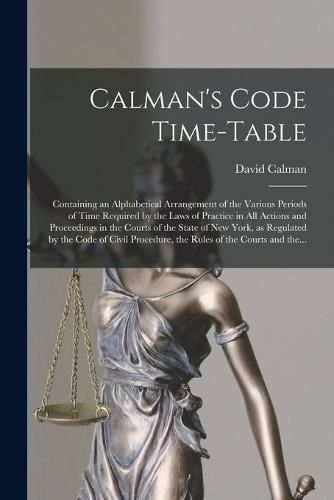 Calman's Code Time-table