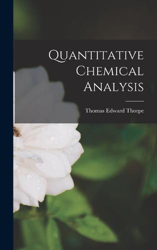Quantitative Chemical Analysis