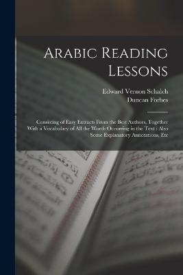 Arabic Reading Lessons
