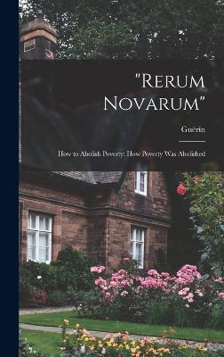 "Rerum Novarum"
