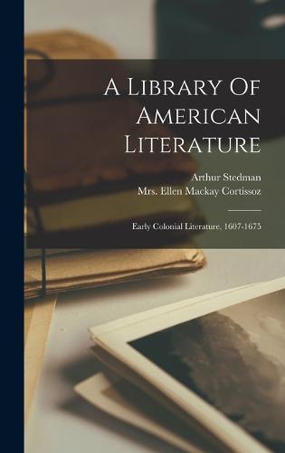 A Library Of American Literature