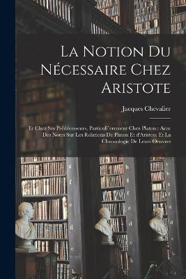 La notion du nécessaire chez Aristote